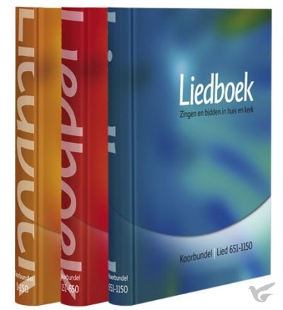 Productafbeelding: voorkant van Liedboek koorbundels 3dln