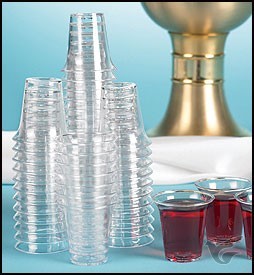Productafbeelding: voorkant van Disposable communion cups 3,2cm set1000