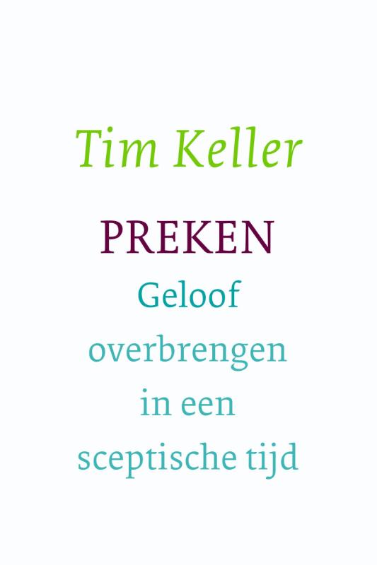 Productafbeelding: voorkant van Preken