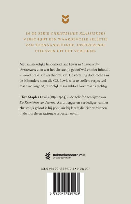 Productafbeelding: achterkant van Onversneden Christendom