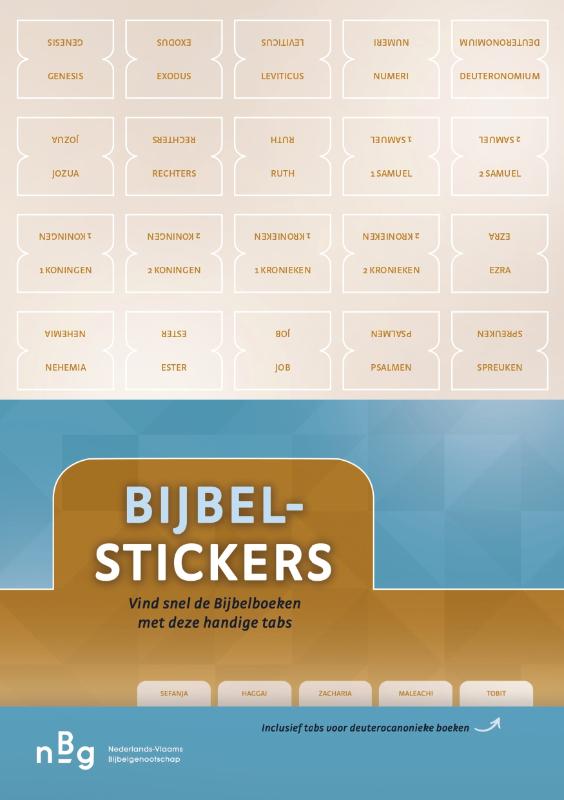 Productafbeelding: voorkant van Bijbelstickers