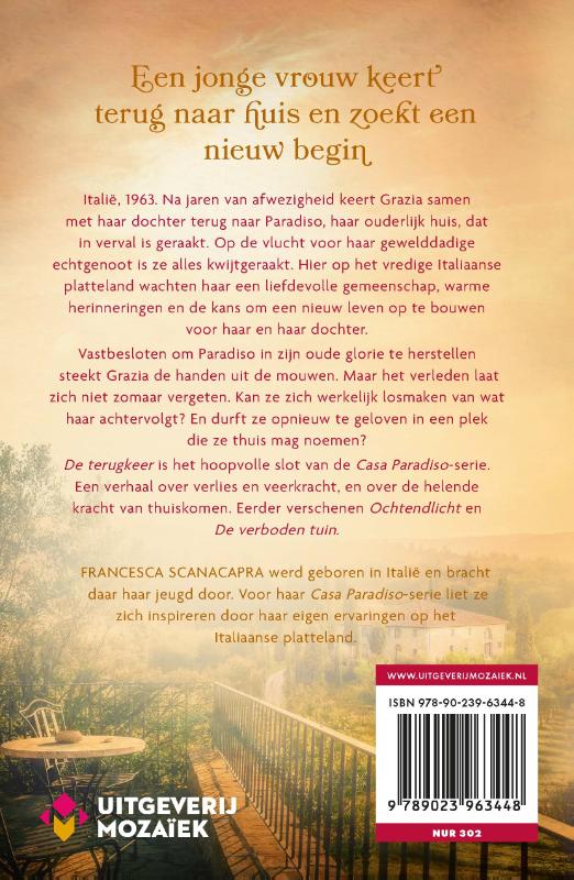 Productafbeelding: achterkant van De terugkeer