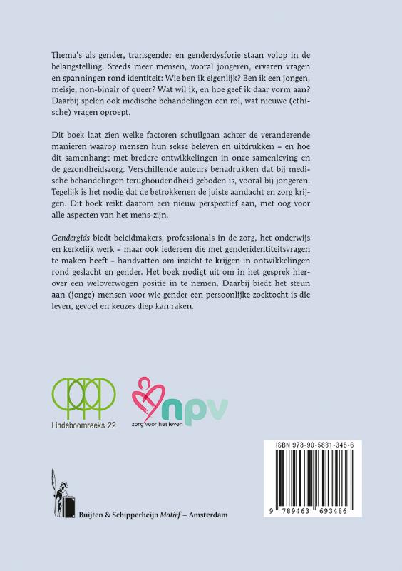Productafbeelding: achterkant van Gendergids