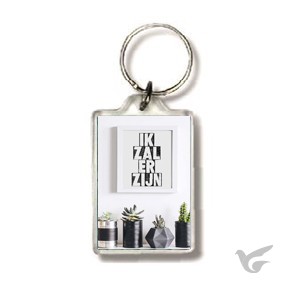 Productafbeelding: voorkant van Sleutelhanger ik zal er zijn