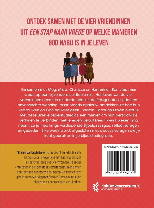 Productafbeelding: achterkant van Een stap naar vrede: bijbelstudiegids