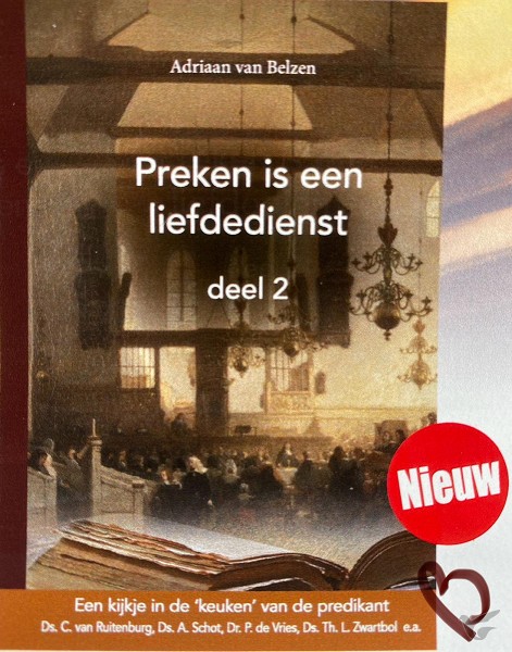 Productafbeelding: voorkant van Preken is een liefdedienst 2
