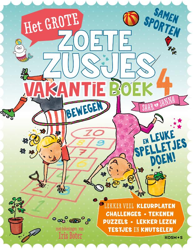 Productafbeelding: voorkant van Het grote Zoete Zusjes vakantieboek 4