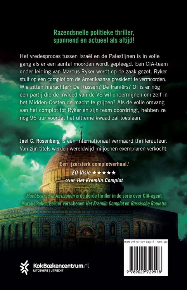 Productafbeelding: achterkant van Machtsstrijd in Jeruzalem