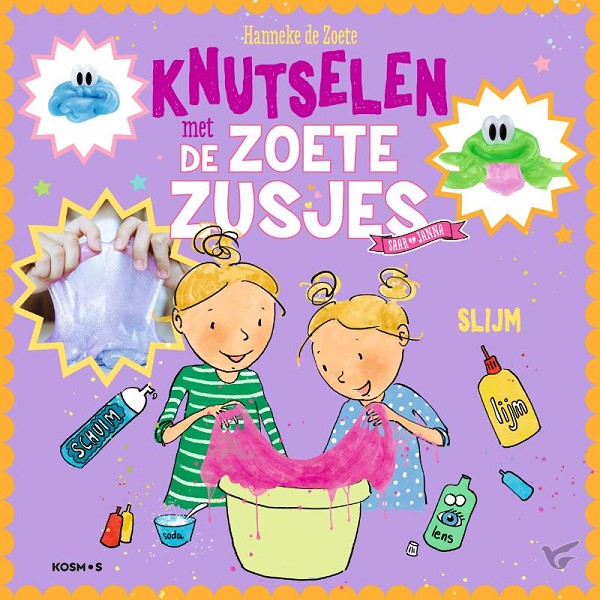 Productafbeelding: voorkant van Knutselen met de Zoete Zusjes - slijm