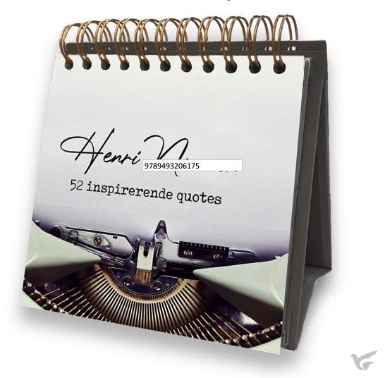 Productafbeelding: voorkant van Bureauklapper henri nouwen