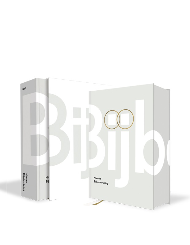 Productafbeelding: voorkant van Bijbel Nieuwe Bijbelvertaling - luxe huwelijkseditie