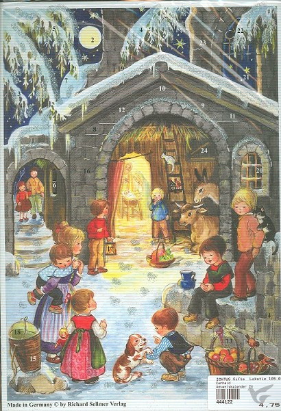 Productafbeelding: voorkant van Adventskalender 24